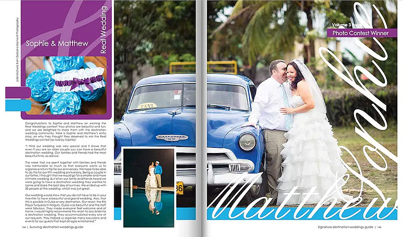SunWing Destination Weddings Guide – Photo Contest Winner